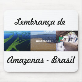 Mousepad lembrança do Amazonas Muismat