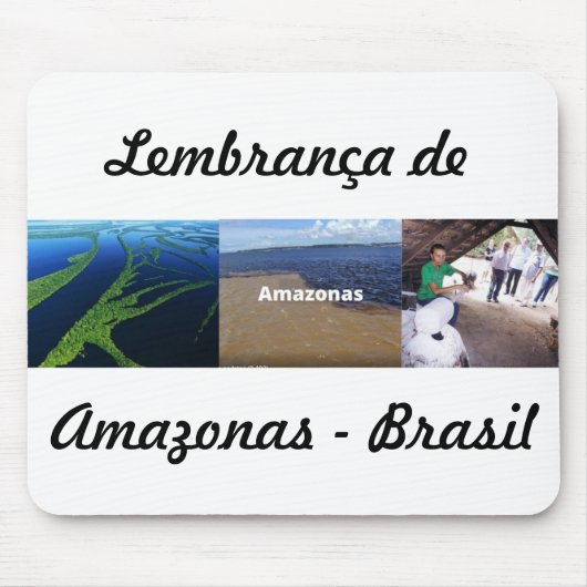 Mousepad lembrança do Amazonas Muismat (Voorkant)