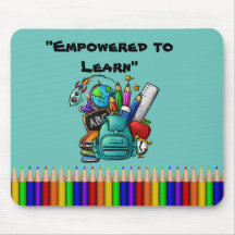 Mousepad leraren studentenschool