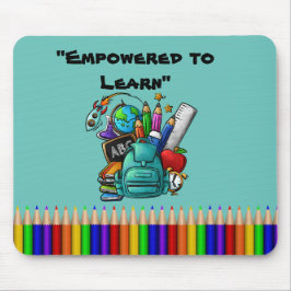 Mousepad leraren studentenschool muismat