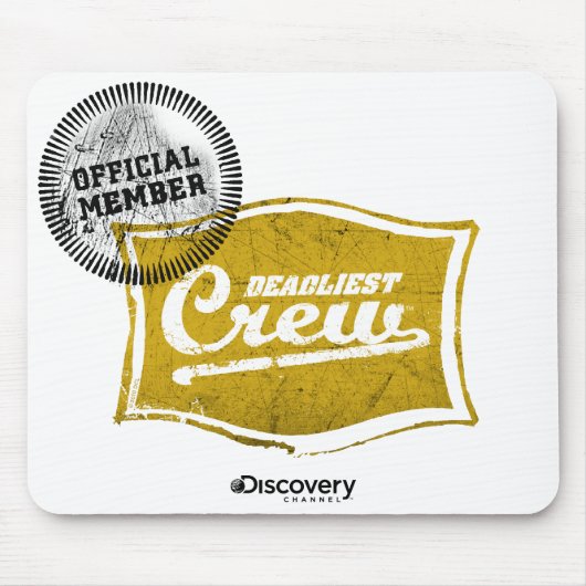 Mousepad, lid van de dodelijkste bemanning muismat (Voorkant)