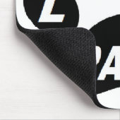Mousepad Love Paws on Paws Black Muismat (Hoek)