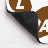 Mousepad Love Paws on Paws Brown Muismat (Hoek)