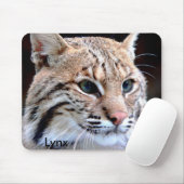 Mousepad, Lynx Up Close Muismat (Met muis)