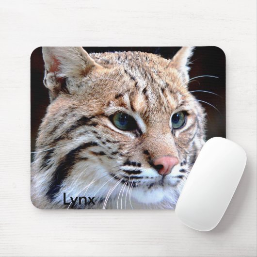 Mousepad, Lynx Up Close Muismat (Met muis)