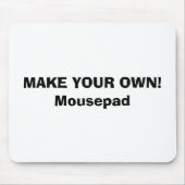 MOUSEPAD - MAAK JE EIGEN! MUISMAT (Voorkant)