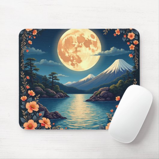 Mousepad maan licht editie muismat (Met muis)