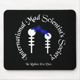Mousepad Mad Scientist Society Muismat
