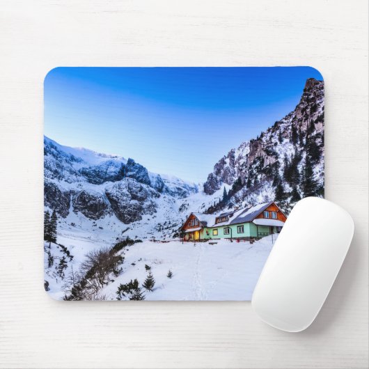 Mousepad Malaiesti Bucegi berg Muismat (Met muis)