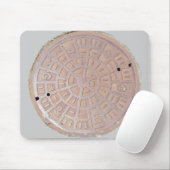Mousepad - Manhole Hoesje Muismat (Met muis)