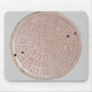 Mousepad - Manhole Hoesje Muismat