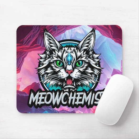 Mousepad (MEOWCHEMIST CRYSTAL) Muismat (Met muis)