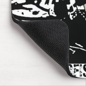 MousePad mergulhador profissional stilized Muismat (Hoek)