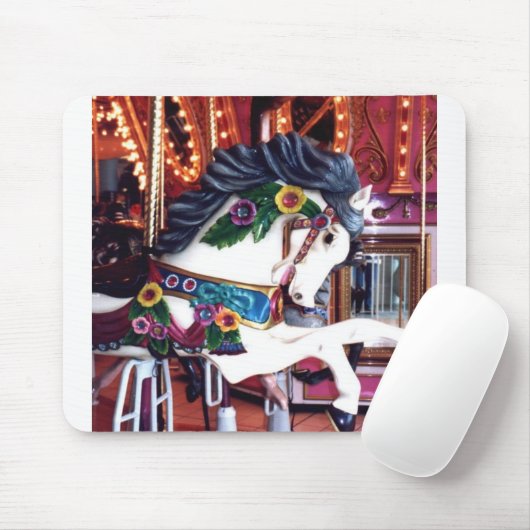 Mousepad - Merry-go-round Horse Muismat (Met muis)