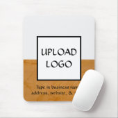 Mousepad met aangepast logo voor makelaar muismat (Met muis)