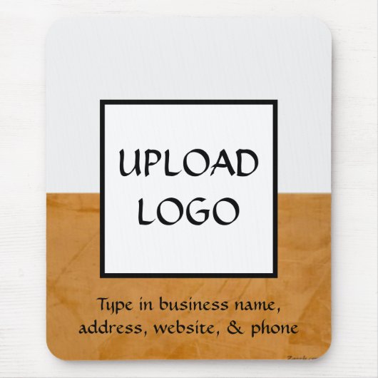 Mousepad met aangepast logo voor makelaar muismat (Voorkant)
