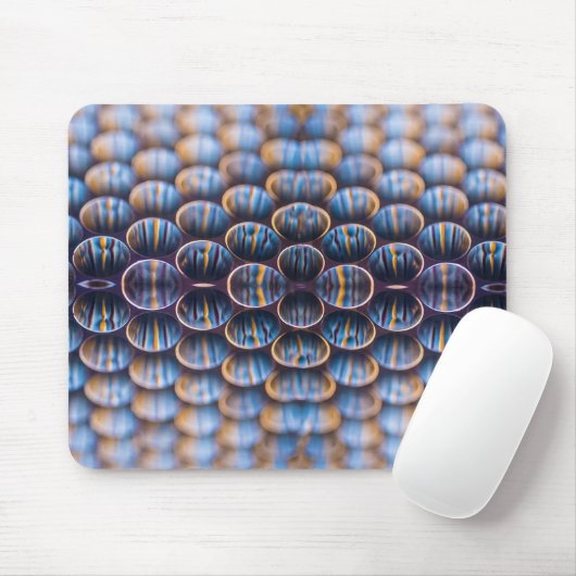 Mousepad met Abstract Futuristisch Afbeelding van Muismat (Met muis)