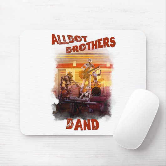 mousepad met Albot Brothers Band van BSR Muismat (Met muis)