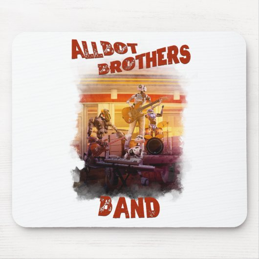 mousepad met Albot Brothers Band van BSR Muismat (Voorkant)