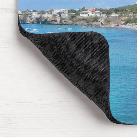 Mousepad met Beach Uitzicht Westpoint Curaçao Muismat (Hoek)