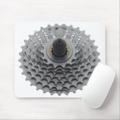Mousepad met Bike Sprocket Muismat (Met muis)