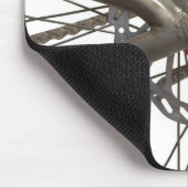 Mousepad met Bike Wheel Hub Muismat (Hoek)