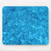 Mousepad met blauw watersontwerp muismat (Voorkant)