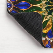 Mousepad met Brazilië Kleuren Ontwerp Muismat (Hoek)