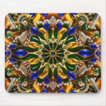 Mousepad met Brazilië Kleuren Ontwerp