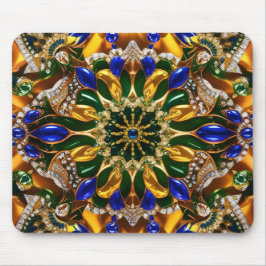 Mousepad met Brazilië Kleuren Ontwerp Muismat