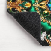 Mousepad met Brazilië Kleuren Ontwerp Muismat (Hoek)