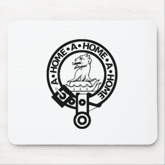 Mousepad met Clan Home Crest Muismat