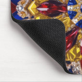 Mousepad met Colombia Kleuren Ontwerp Muismat (Hoek)