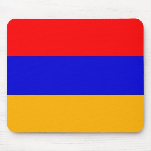 Mousepad met de vlag van Armenië Muismat (Voorkant)