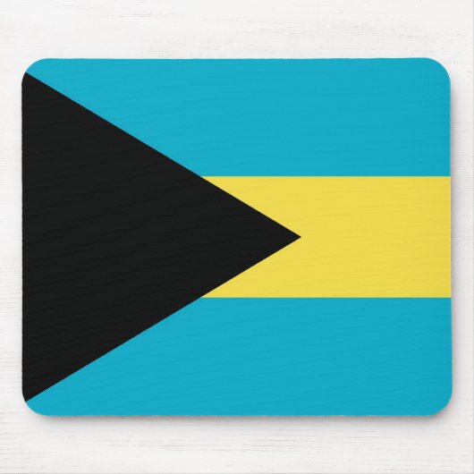 Mousepad met de vlag van de Bahama's Muismat (Voorkant)