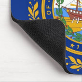 Mousepad met de vlag van de staat New Hampshire -  Muismat (Hoek)