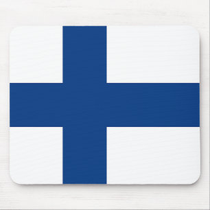 Mousepad met de vlag van Finland Muismat