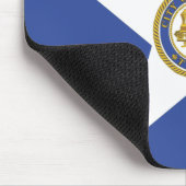 Mousepad met de vlag van Houston, Verenigde Staten Muismat (Hoek)