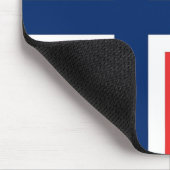 Mousepad met de vlag van Noorwegen Muismat (Hoek)