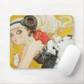 Mousepad met depressie muismat (Met muis)
