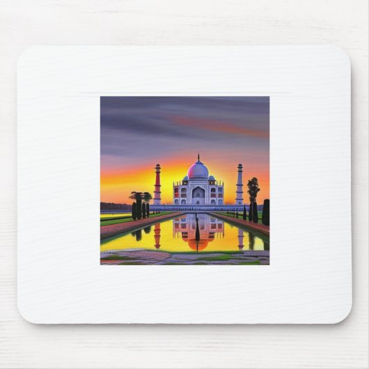 Mousepad met digitale kunst muismat (Voorkant)