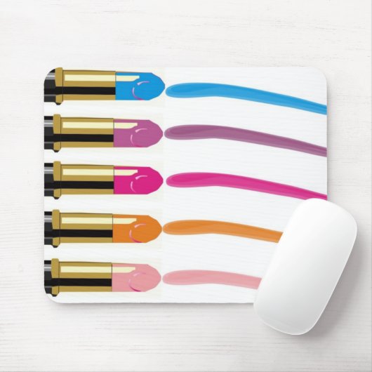 Mousepad met donkere tekst muismat (Met muis)