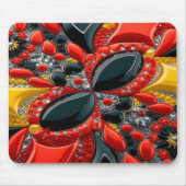 Mousepad met Duitsland Kleuren Design Muismat (Voorkant)