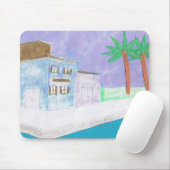 Mousepad met een Caraïbisch Scene Muismat (Met muis)