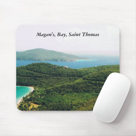 Mousepad met een Saint Thomas Island Scene Muismat (Met muis)