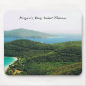 Mousepad met een Saint Thomas Island Scene Muismat (Voorkant)