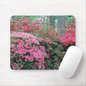 Mousepad met een Spuit van Roze Azaleas Muismat (Met muis)