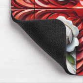 Mousepad met Engels Rozen Design Muismat (Hoek)