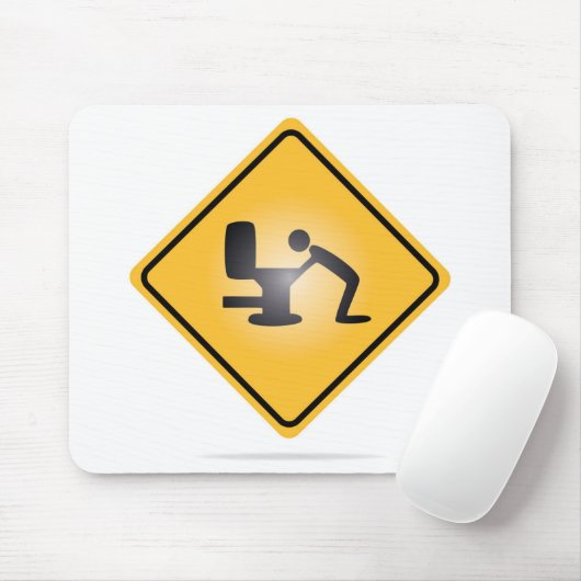 Mousepad met gele kater muismat (Met muis)