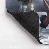 Mousepad met Gothic Angel Dancing & Moon Muismat (Hoek)